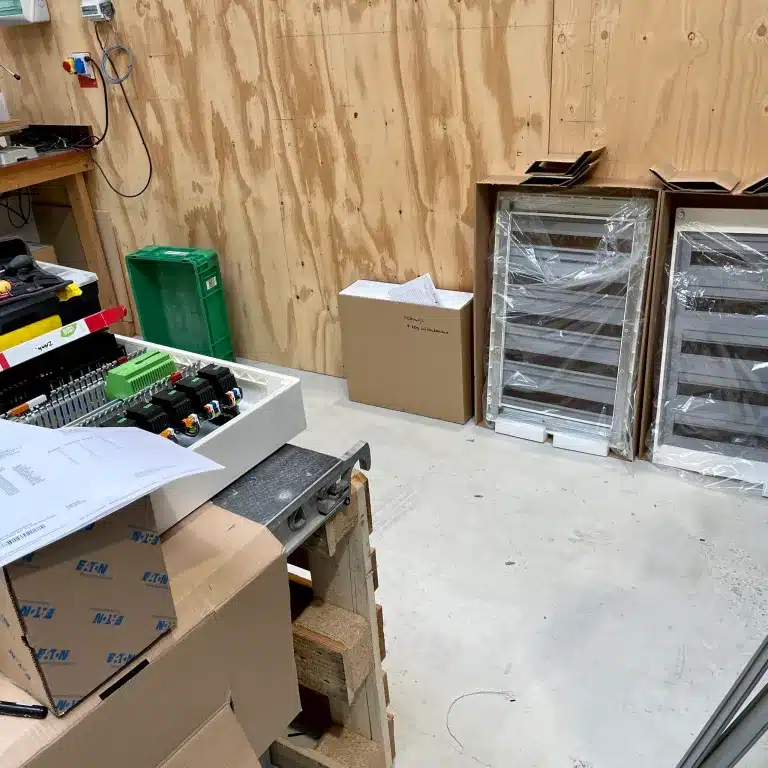 Afbeelding werkzaamheden montagehal