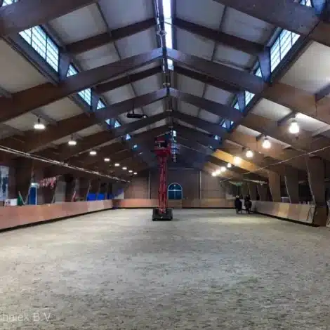 LED verlichting voor paardentraining