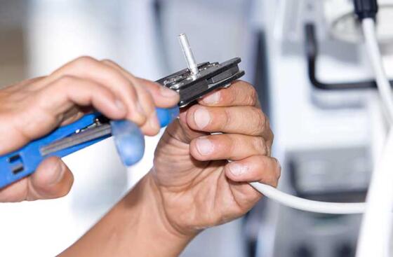 Kabel knippen